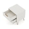 Manhattan Comfort Rockefeller 2.0 Nightstand, Off White and Nature 102GMC3 - alternate 7